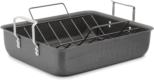 Calphalon Premier Hard-Anodized Nonstick 16-Inch Roasting Pan with Rack