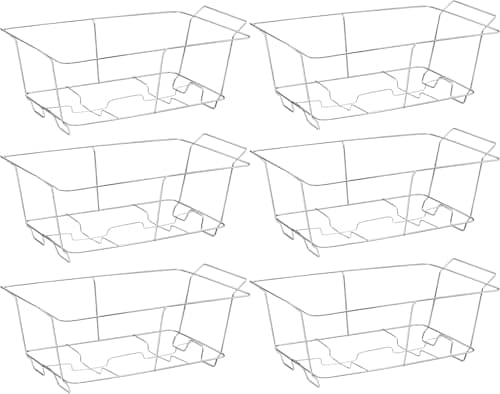 Chafing Wire Rack Buffet Stand, 6 Pack Full Size