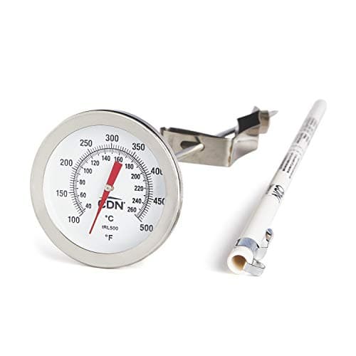 CDN Deep Fry Thermometer, 12 Inch Long Stem