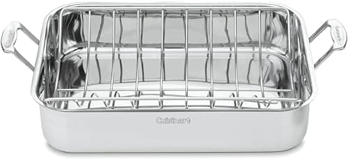 Cuisinart Chef's Classic 16-Inch Roasting Pan with Rack
