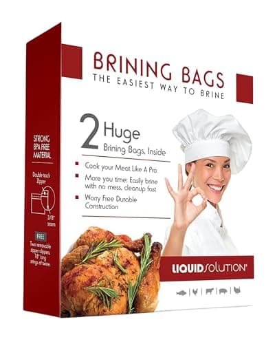 Heavy-Duty Turkey Brining Bags, Set of 2