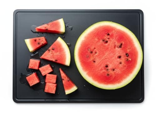 Thirteen Chefs Extra Large Cutting Board, 24 x 18 in Black Plastic