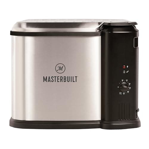 Masterbuilt MB20012420 3-in-1 10 Liter XL Electric Fryer, Boiler & Steamer