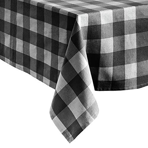Elrene Farmhouse Living Buffalo-Check Tablecloth