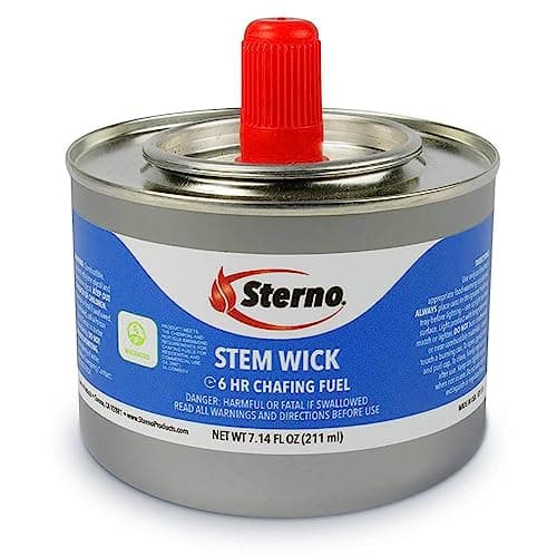 Sterno 6 Hour Stem Wick Chafing Fuel, 24 Pack