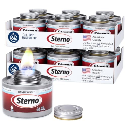 Sterno Handy Wick Twist Top Chafing Fuel, 12 Pack