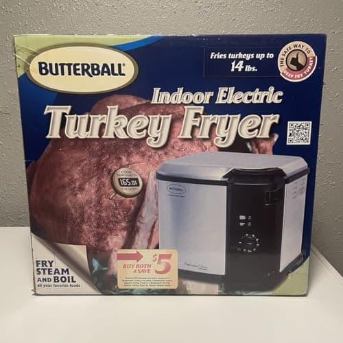 Butterball Professional Series Indoor Electric Turkey Fryer, 14 lb