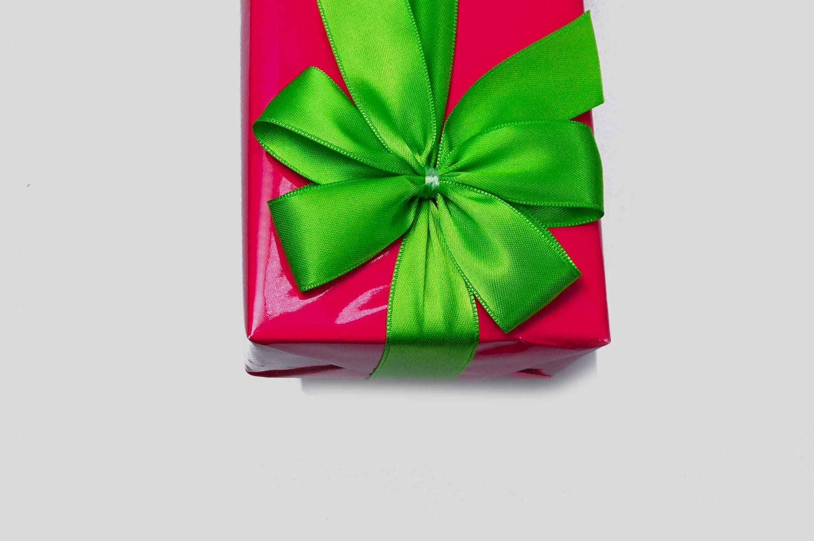 A wrapped gift ready to be given